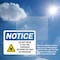 Signmission Do Not Enter If You Are Pregnant OSHA Notice Sign, Plastic, 10in W x 7in L, 2PK OS-2PACK-NS-P-710-L-11188 - alternate 3